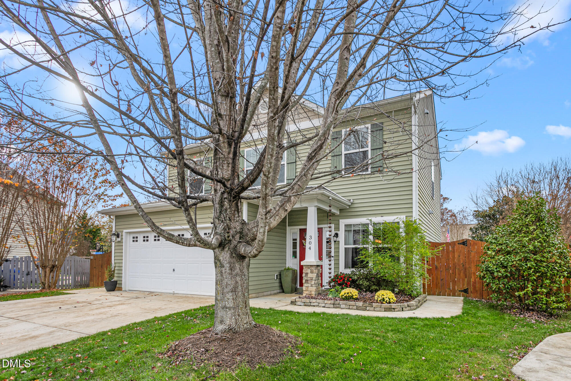 304 Green Pasture Road Mebane, NC 27302 - Photo 31 of 35 a front view of a house with garden
