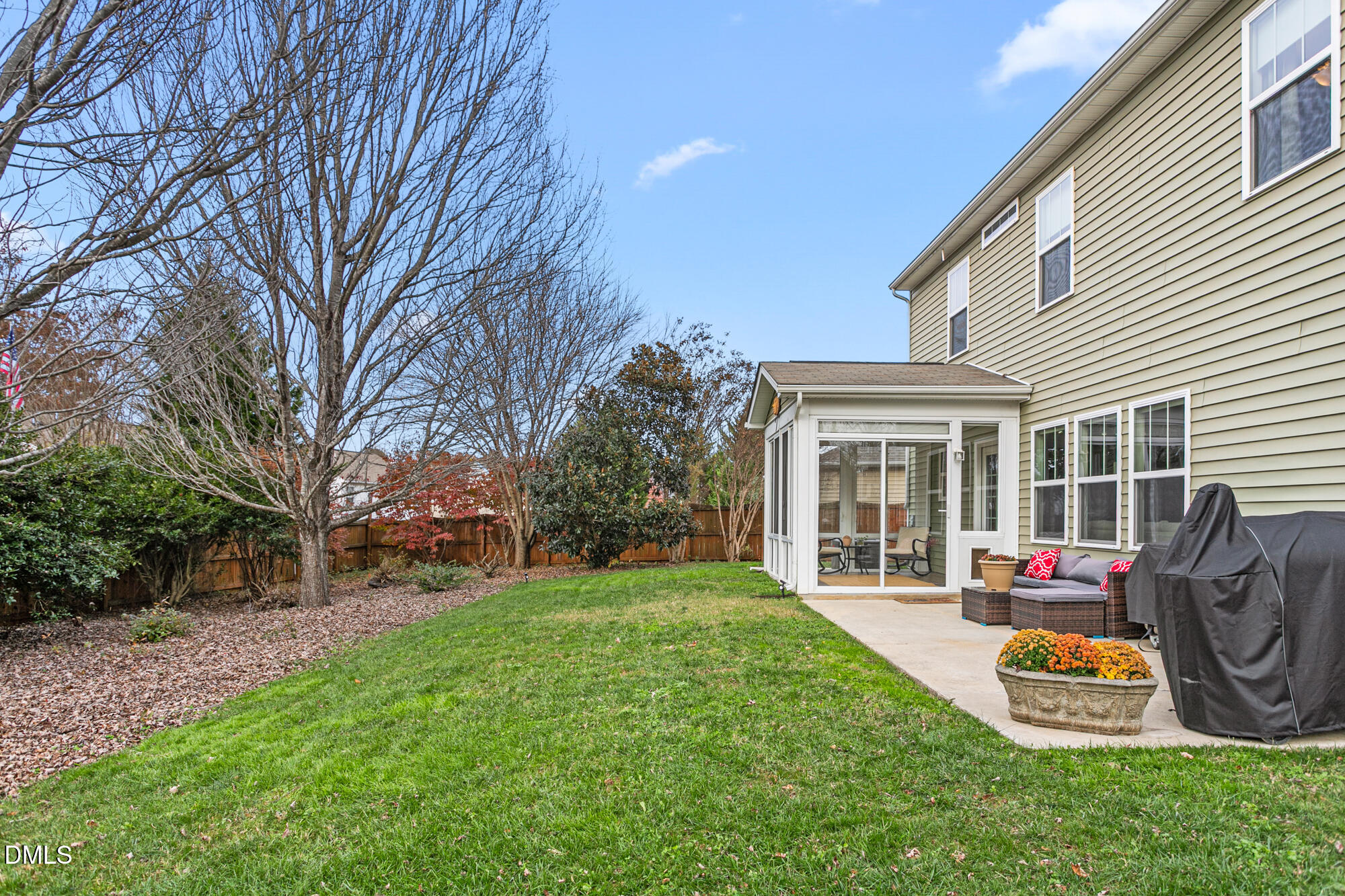 304 Green Pasture Road Mebane, NC 27302 - Photo 33 of 35 a front view of house with yard outdoor seating and green space