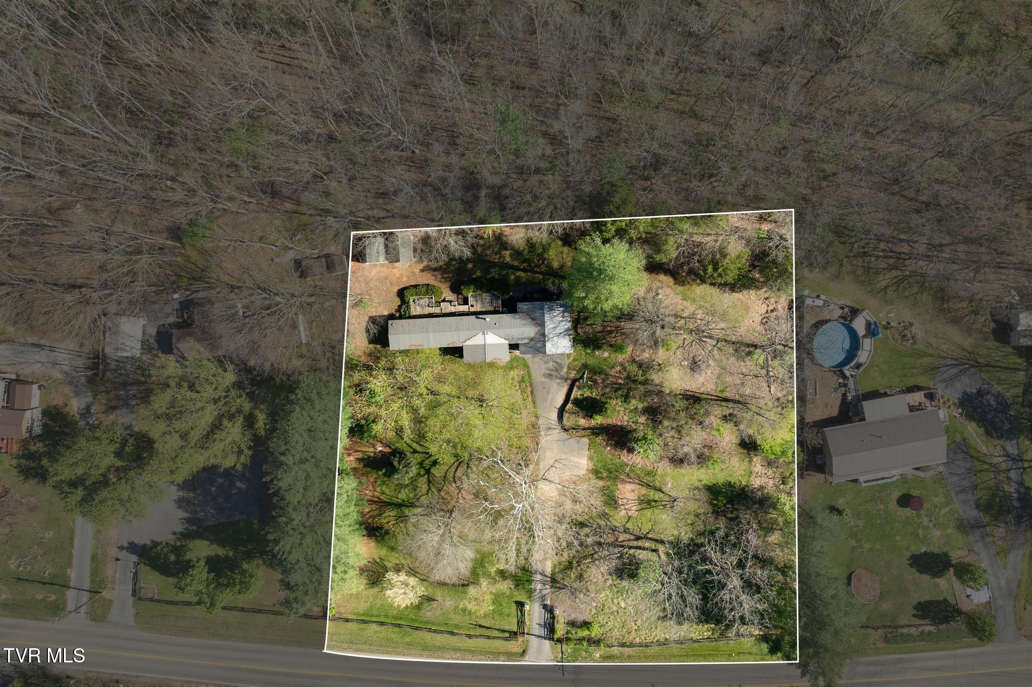 717 White Top Road Bluff City, TN 37618 - Photo 26 of 30 Aerial plat