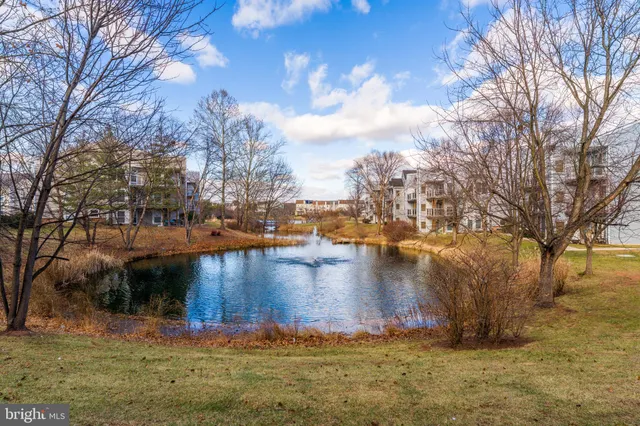 a view of a yard next to a building