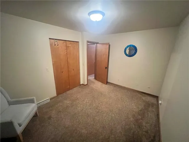 a room with gym equipment