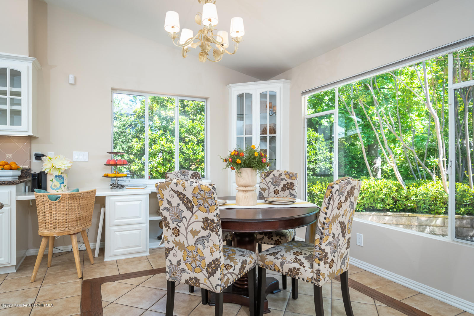 820 Chehalem Road La Canada Flintridge, CA 91011 - Photo 20 of 59 a view of a dining room with furniture window and outside view