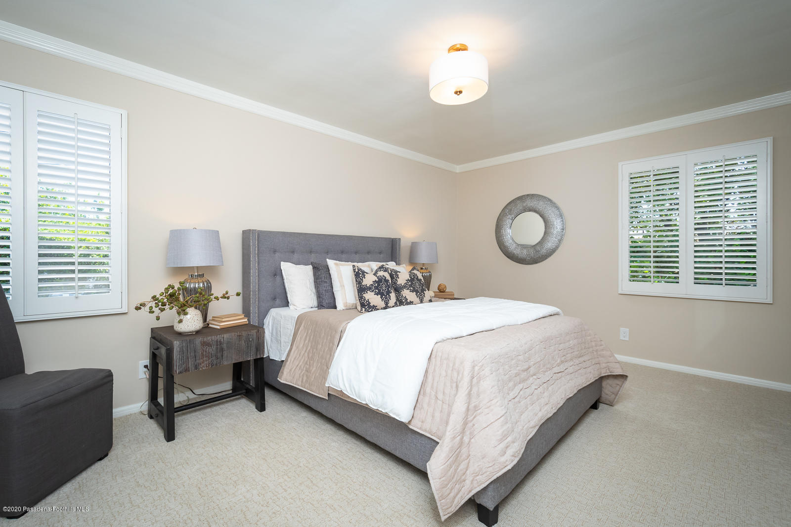 820 Chehalem Road La Canada Flintridge, CA 91011 - Photo 40 of 59 a bedroom with a bed and a window