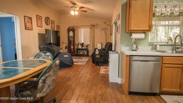 a very nice looking room with a large window