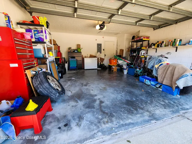 a view of storage and utility room