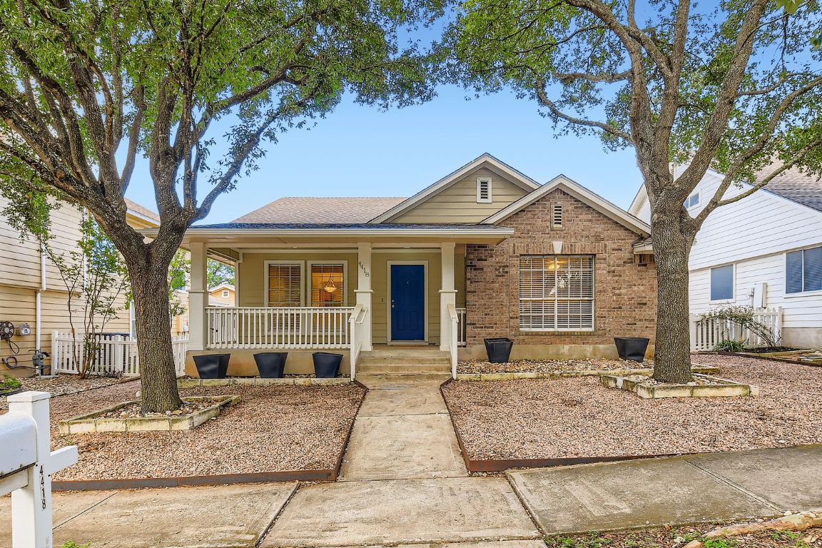 4418 Mather Kyle, TX 78640 - Photo 1 of 1 a front view of a house with a yard