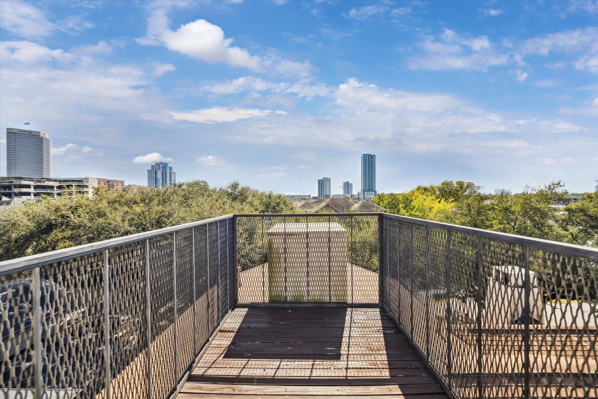 4320 Dickson Street Houston, TX 77007 - Photo 41 of 47 From the 3rd floor billiards room, take the spiral staircase to the 4th floor viewing deck.