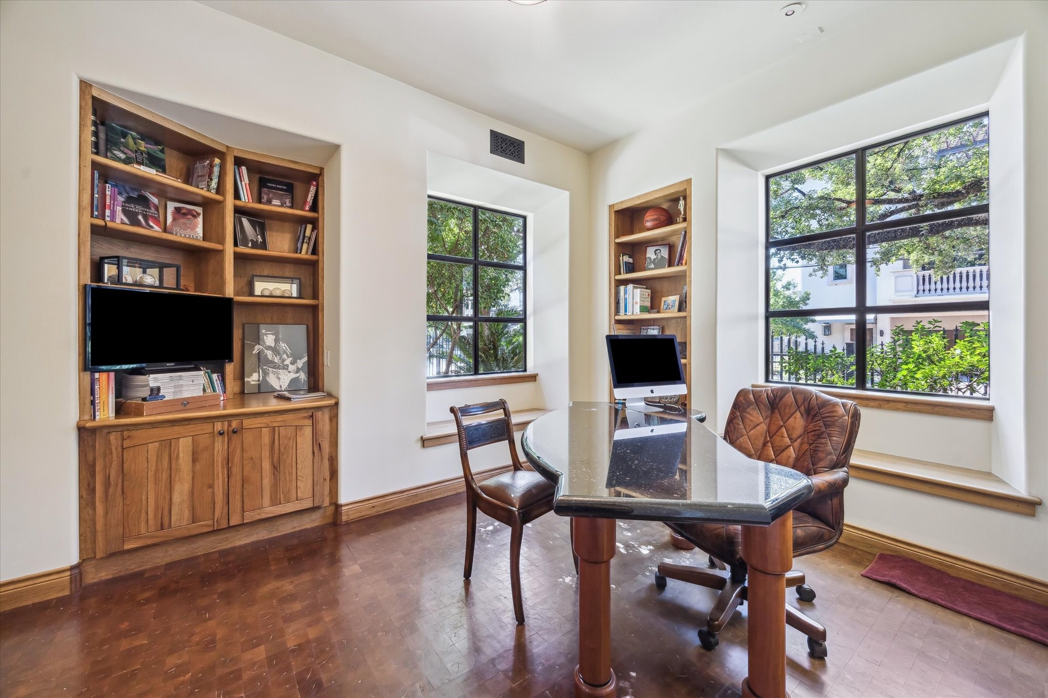 4320 Dickson Street Houston, TX 77007 - Photo 8 of 47 a view of a dining room with furniture window and wooden floor