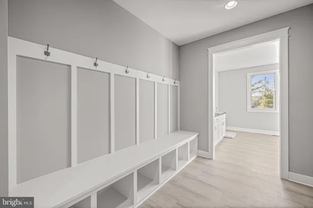 a view of walk in closet