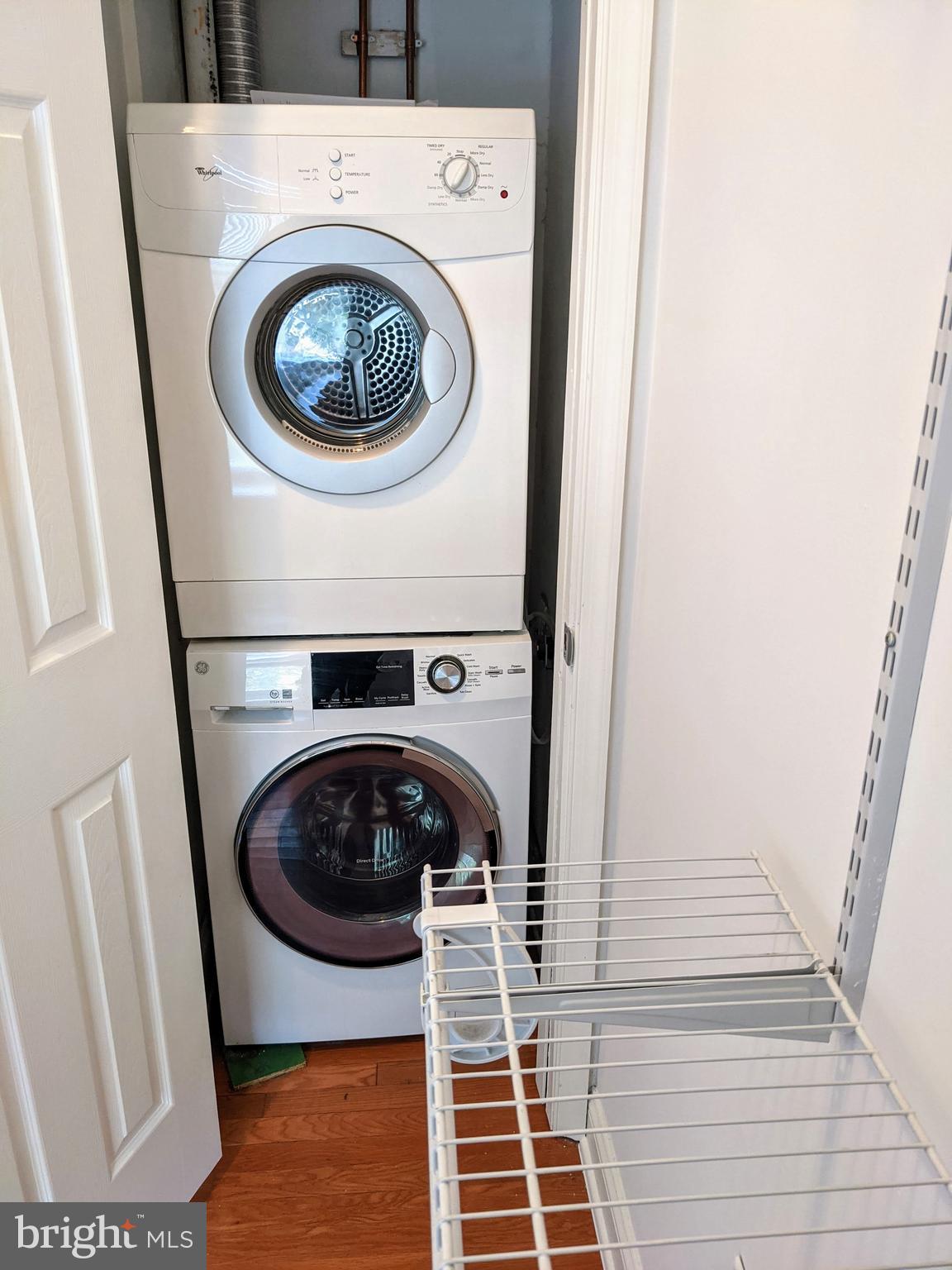 1636 17th Street Northwest, Unit 2 Washington, DC 20009 - Photo 16 of 18 In unit washer and dryer