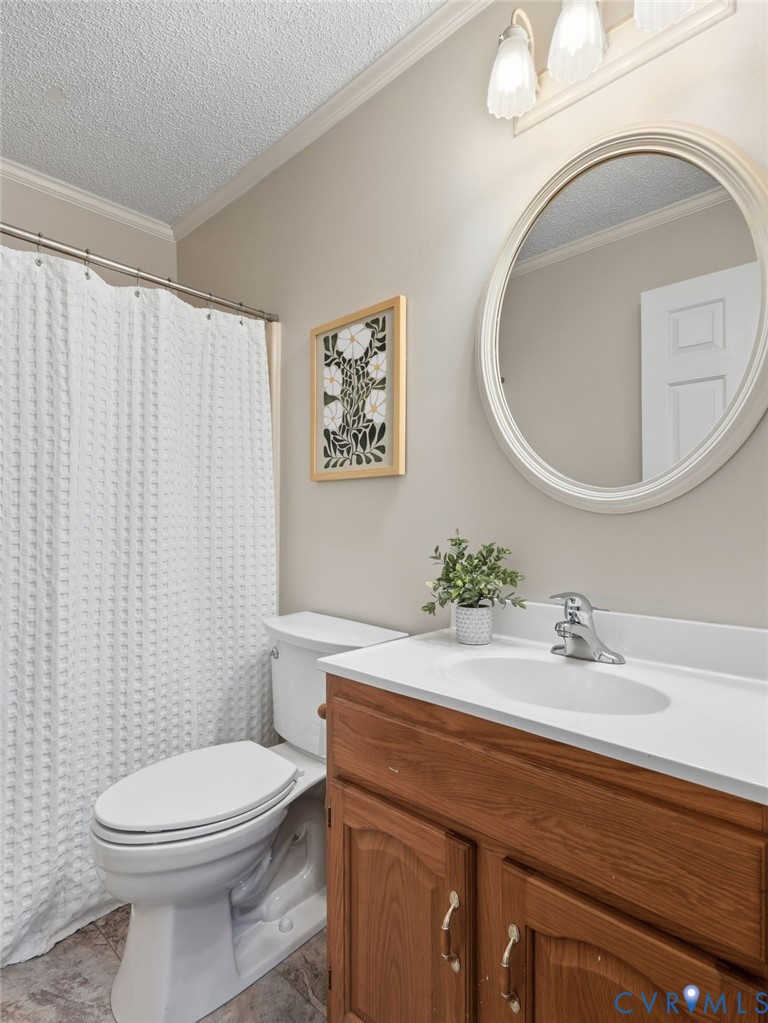 1637 Gardners Road Mineral, VA 23117 - Photo 19 of 30 a bathroom with a sink a toilet and mirror