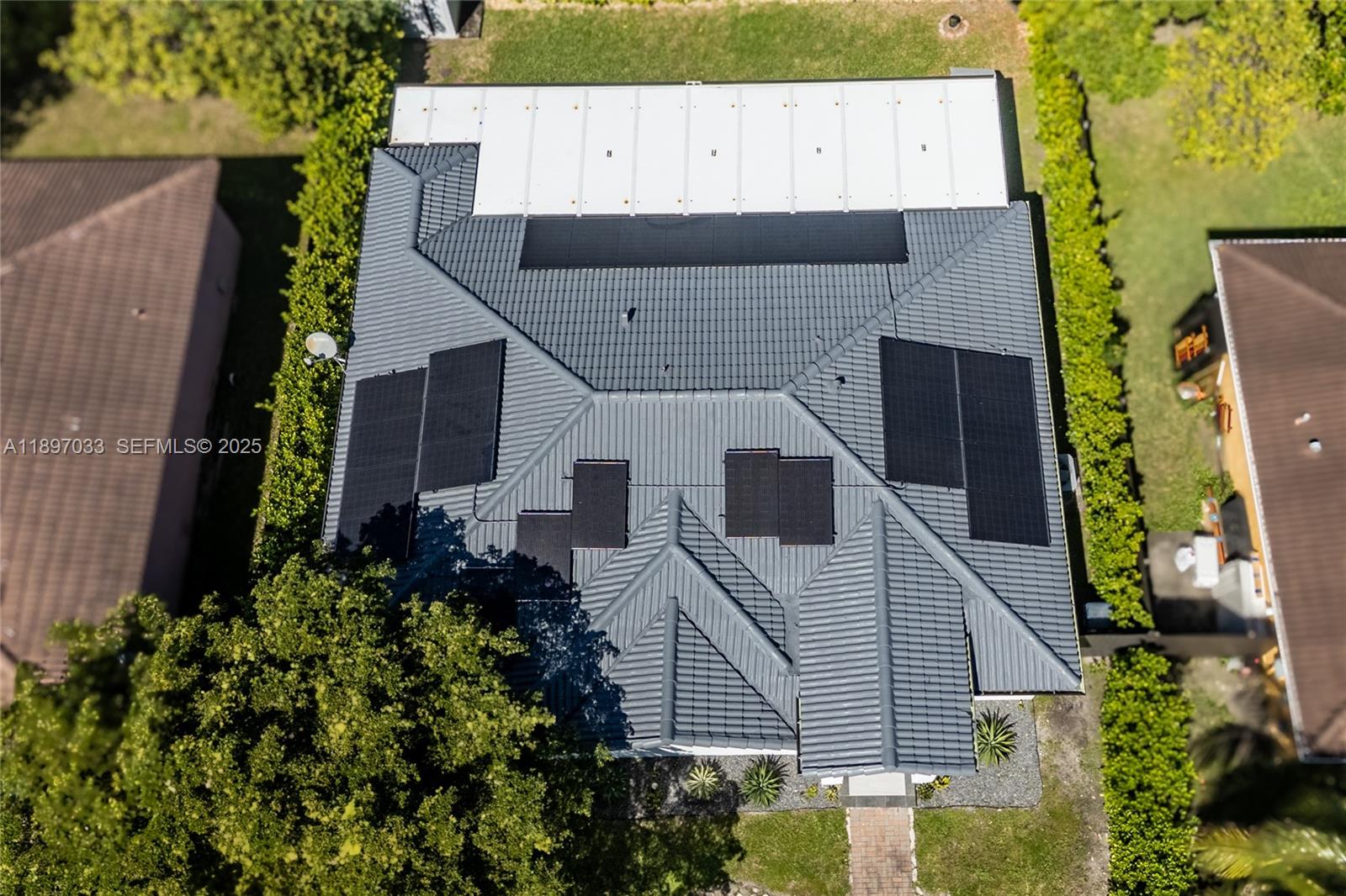 11381 Southwest 247th Terrace Homestead, FL 33032 - Photo 40 of 42 an aerial view of a house