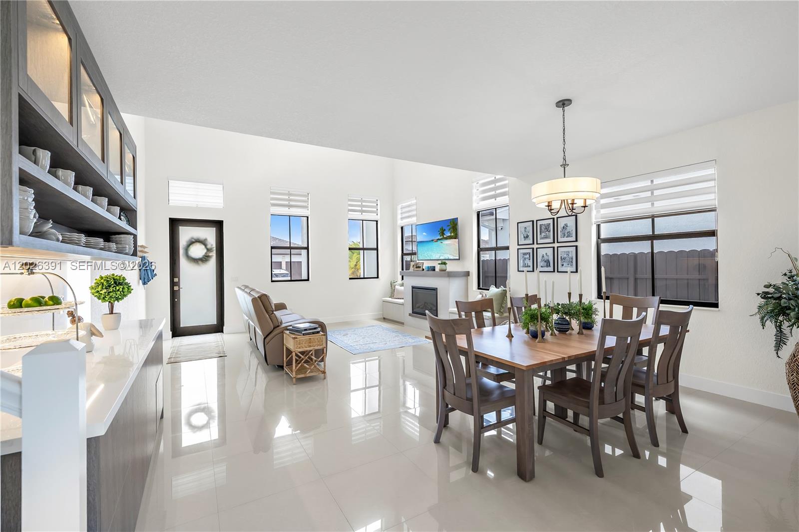 14606 Southwest 22nd Terrace Miami, FL 33175 - Photo 10 of 43 a view of a dining room with furniture window and outside view