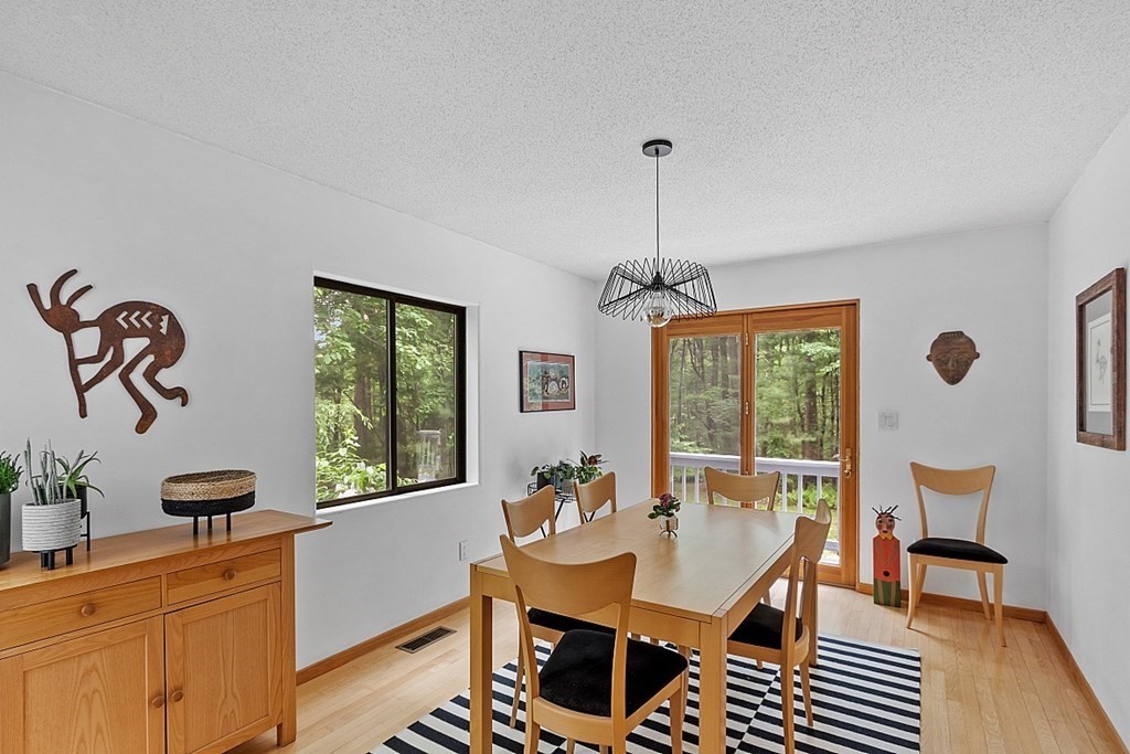 309 Littleton Road Harvard, MA 01451 - Photo 13 of 41 a view of a dining room with furniture window and outside view