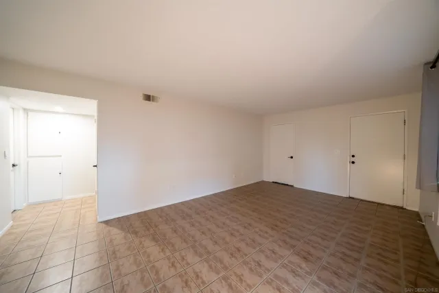 a view of empty room