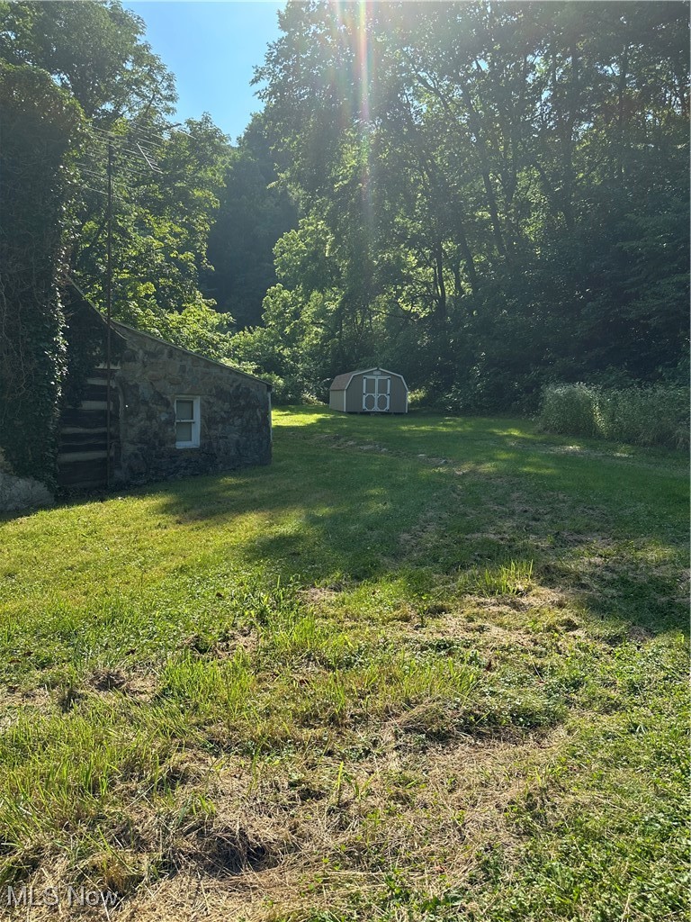 37114 Barber Ridge Road Woodsfield, OH 43793 - Photo 24 of 50 View of grassy yard with a shed