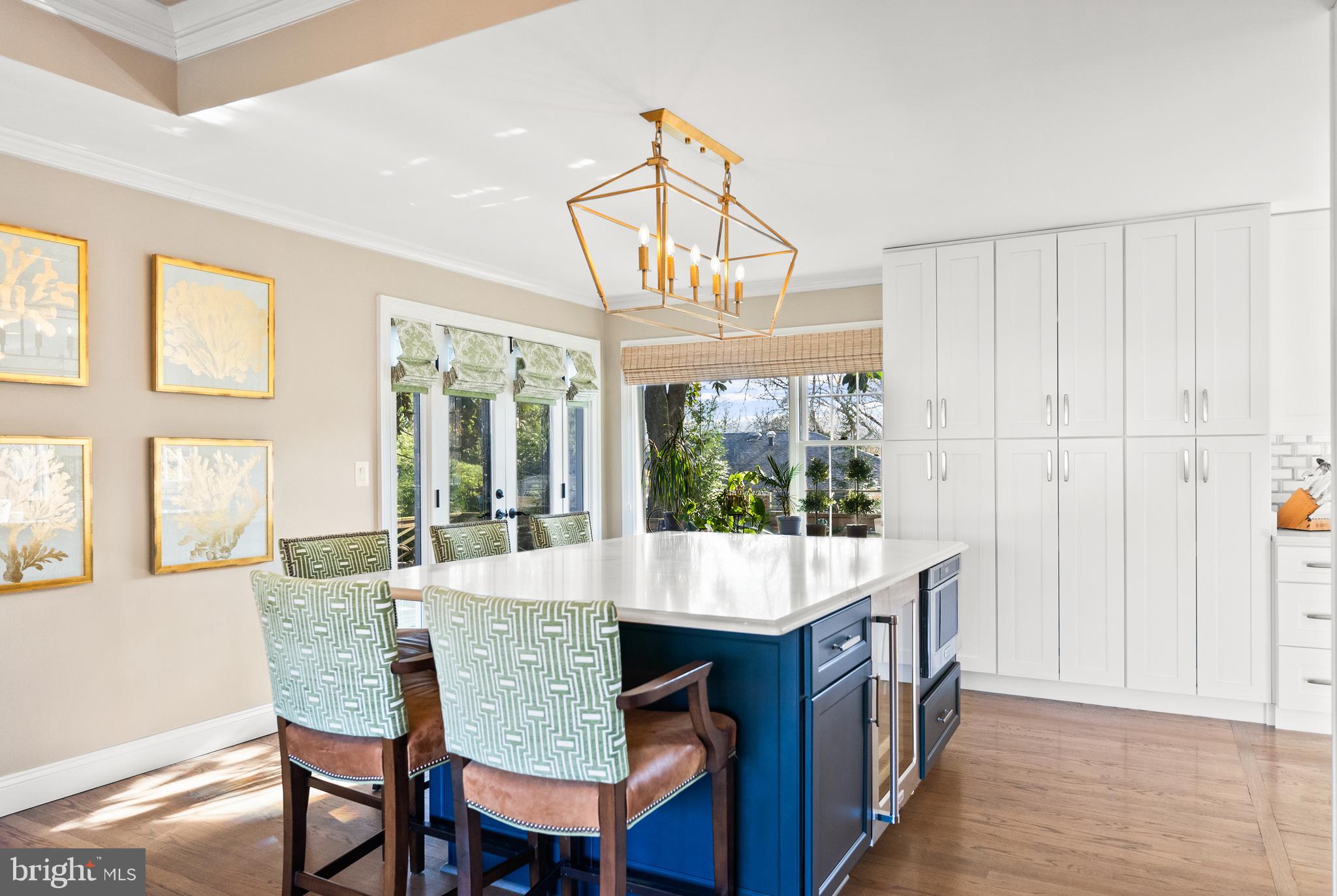 1101 Gatewood Drive Alexandria, VA 22307 - Photo 16 of 63 a view of a dining room with furniture window and outside view