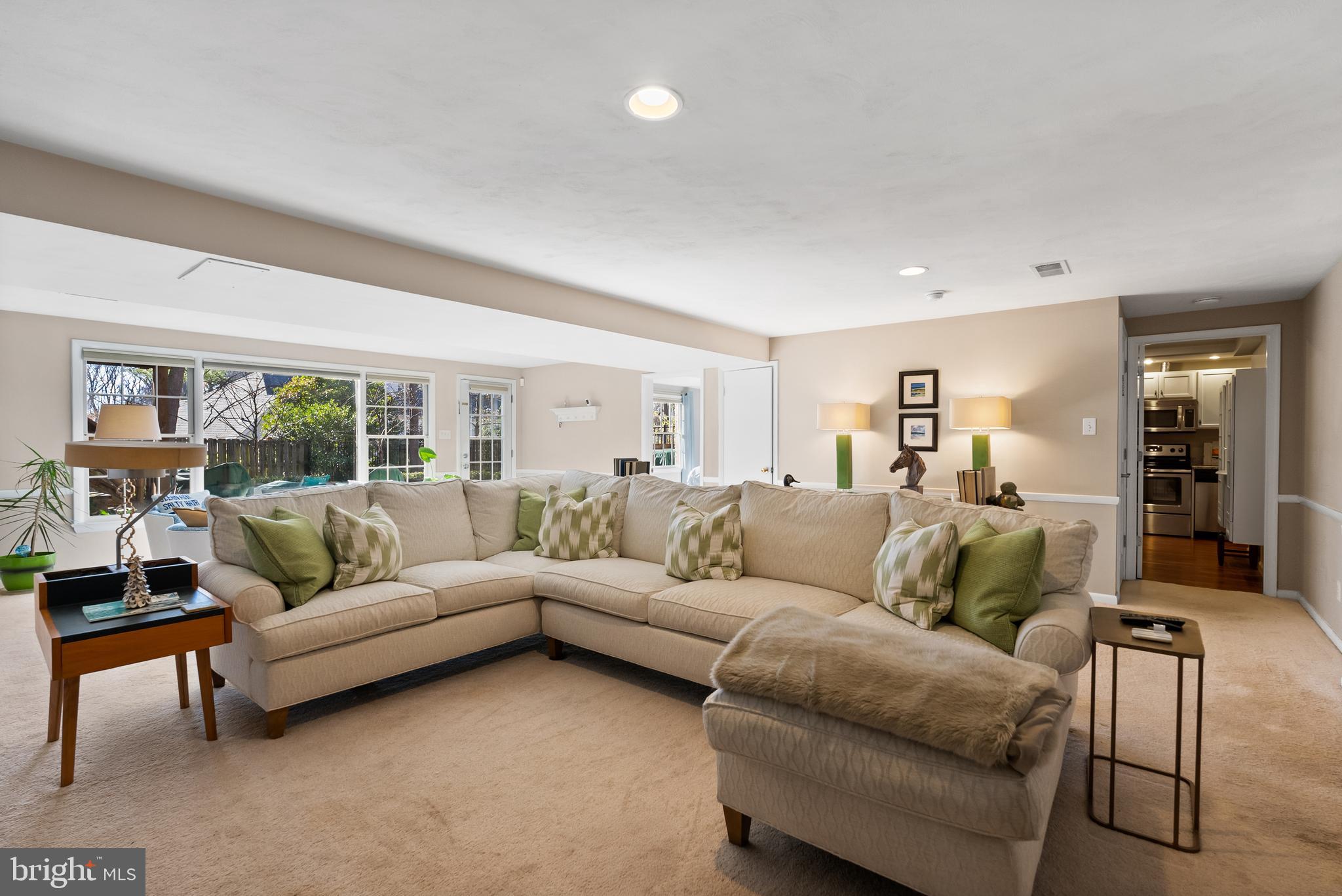 1101 Gatewood Drive Alexandria, VA 22307 - Photo 50 of 63 a living room with furniture and a large window