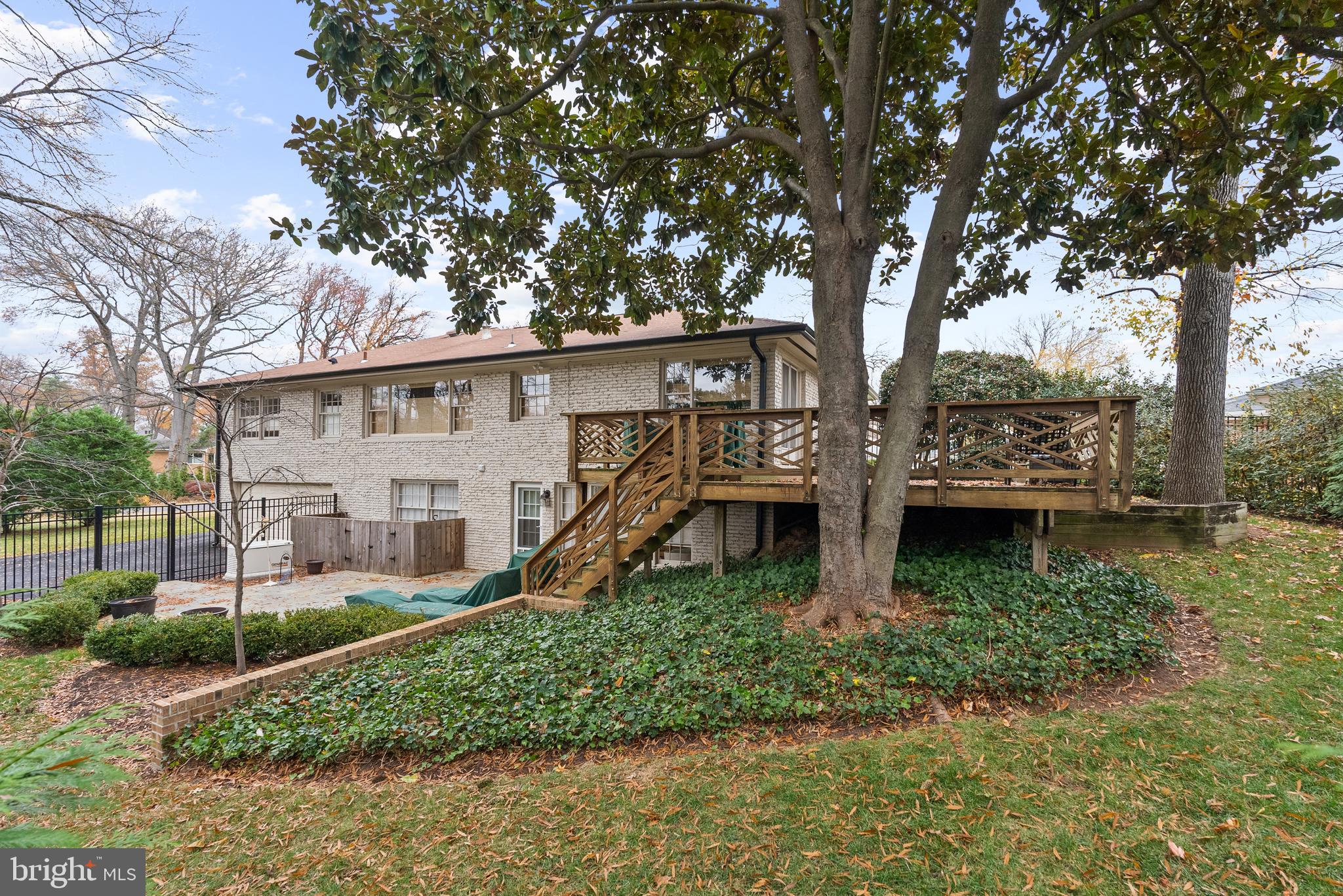 1101 Gatewood Drive Alexandria, VA 22307 - Photo 63 of 63 Beautiful deck and patio - great for entertaining