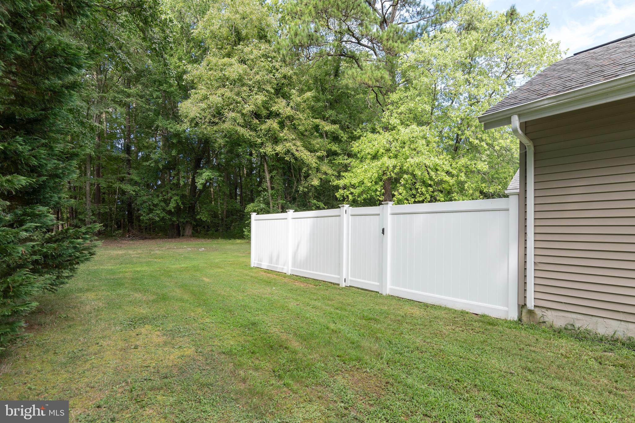6824 Hopkins Neck Road Easton, MD 21601 - Photo 33 of 45 a backyard of a house with lots of plants and tree