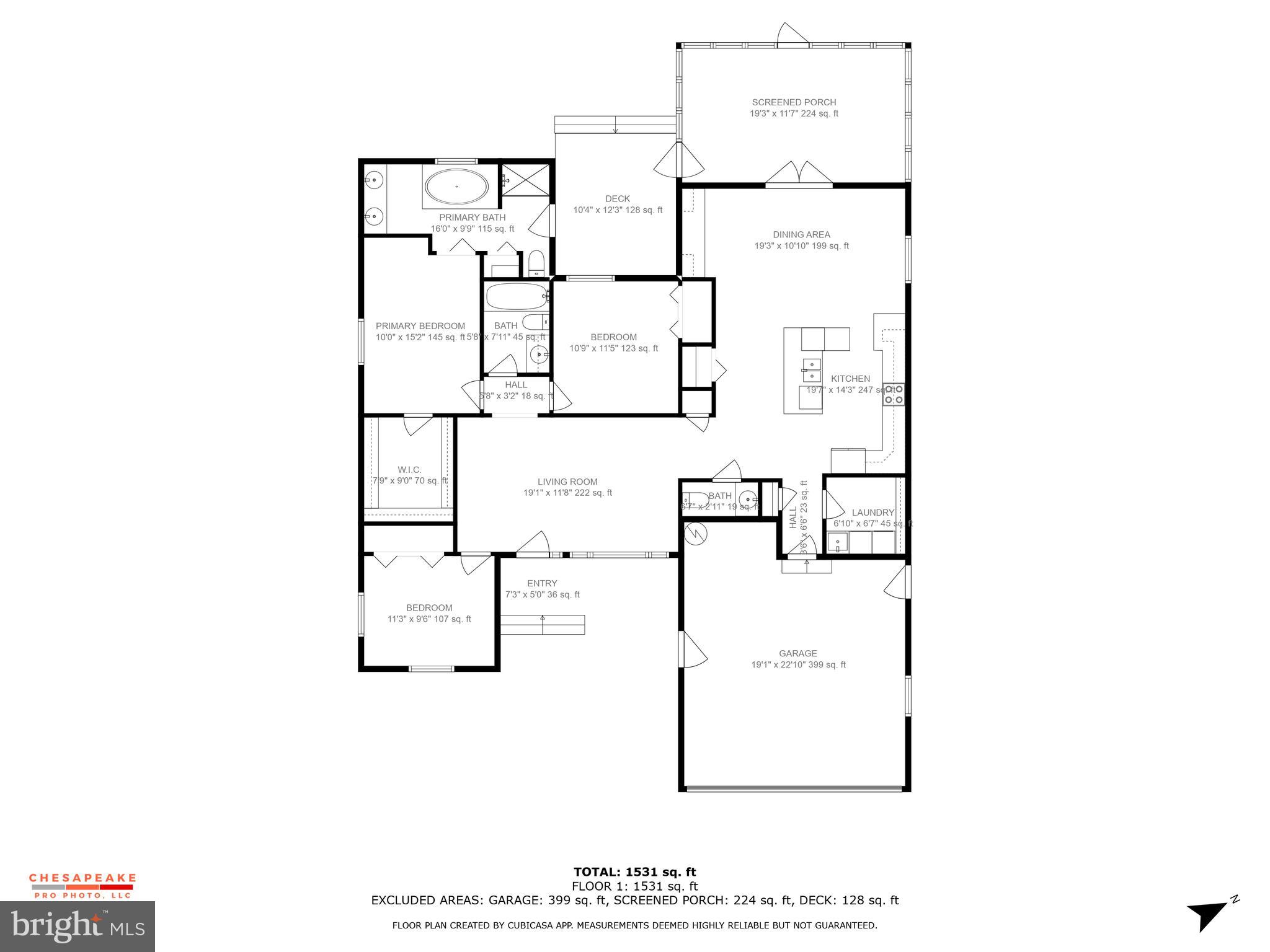 6824 Hopkins Neck Road Easton, MD 21601 - Photo 45 of 45 a picture of a floor plan
