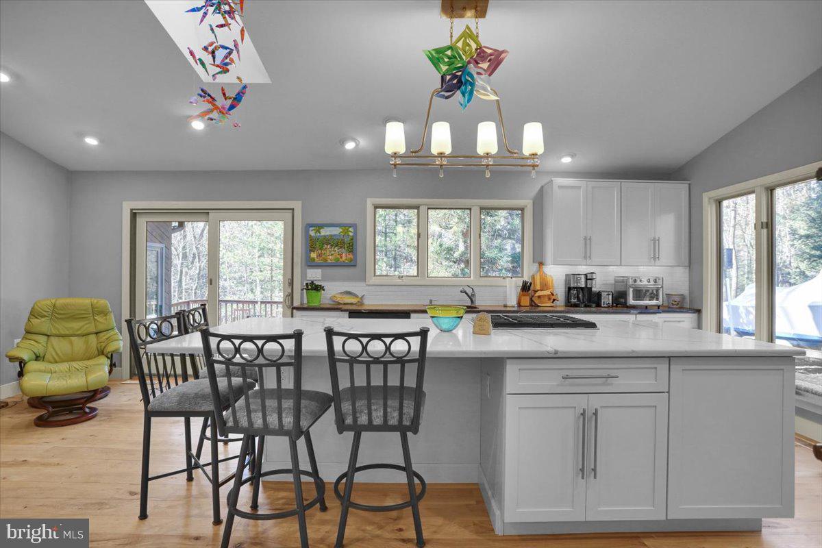 Room for 4 stools