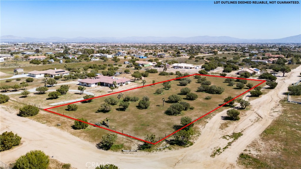 0 Lassen Road Oak Hills, CA 92344 - Photo 3 of 17 an aerial view of a residential houses with city view