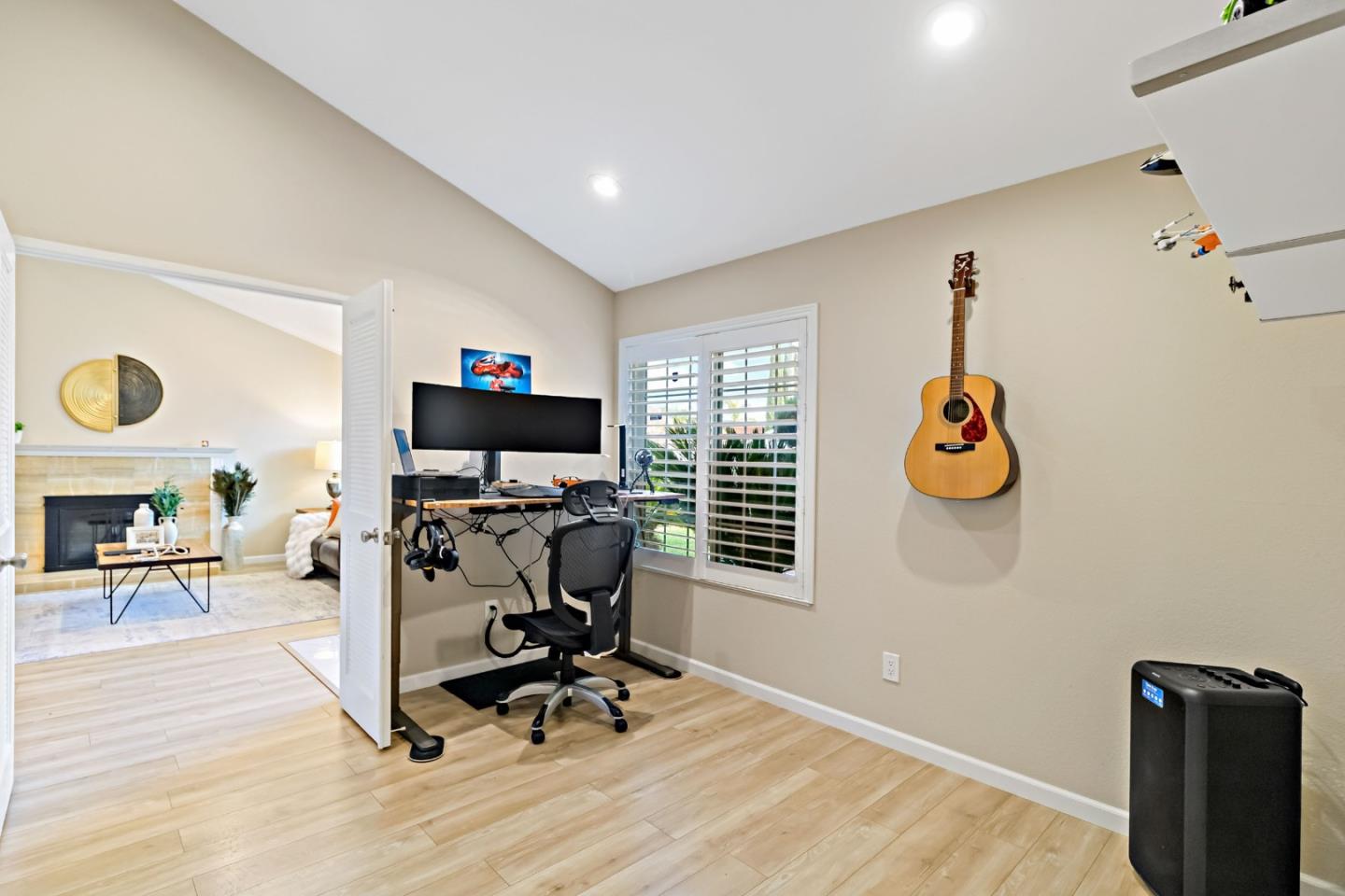 2831 Riedel Road San Jose, CA 95135 - Photo 32 of 53 a view of a livingroom with workspace and a window