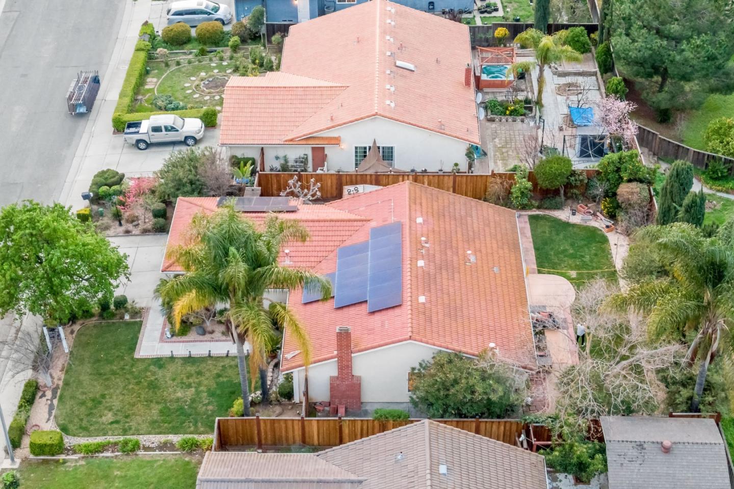 2831 Riedel Road San Jose, CA 95135 - Photo 47 of 53 an aerial view of residential houses with outdoor space and parking