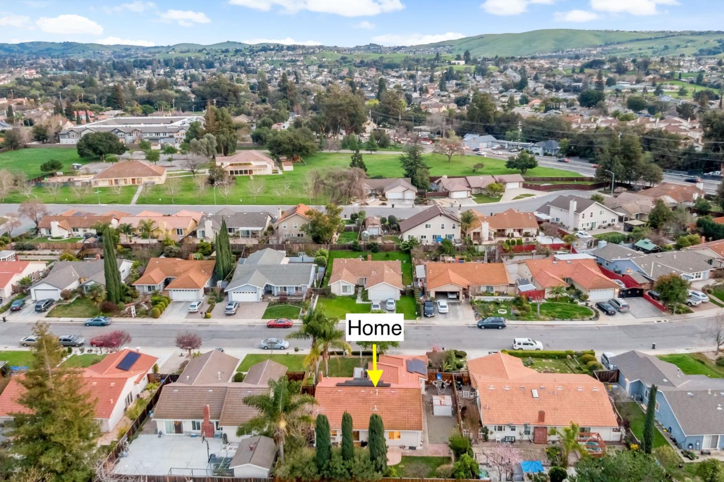2831 Riedel Road San Jose, CA 95135 - Photo 51 of 53 an aerial view of lake residential houses with outdoor space and city view