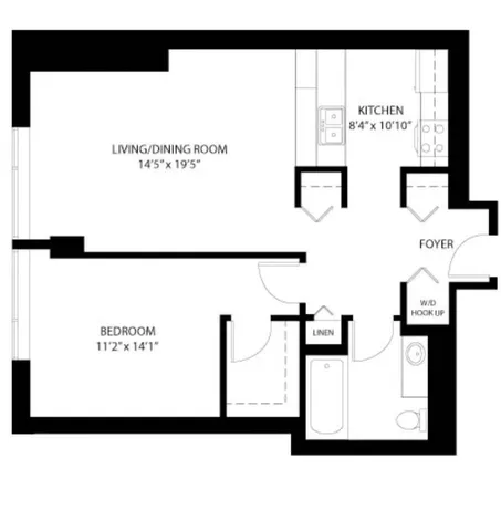 a picture of a black and white photo