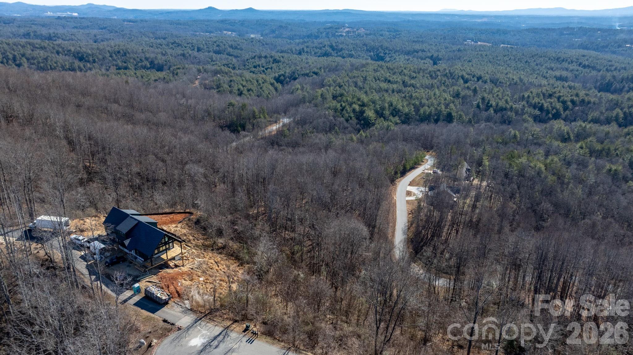 0 Round Rock Road Lenoir, NC 28645 - Photo 16 of 26 an aerial view of house with yard and mountain view
