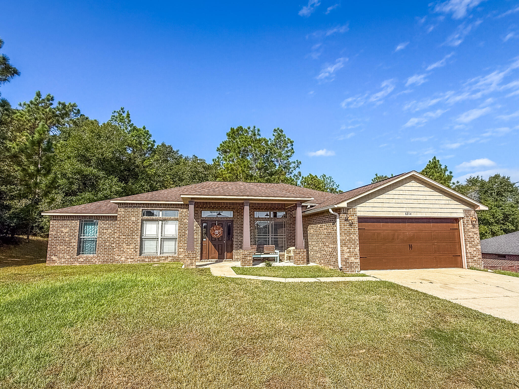 6214 Flash Lane Crestview, FL 32536 - Photo 6 of 42 front view of a house with a yard