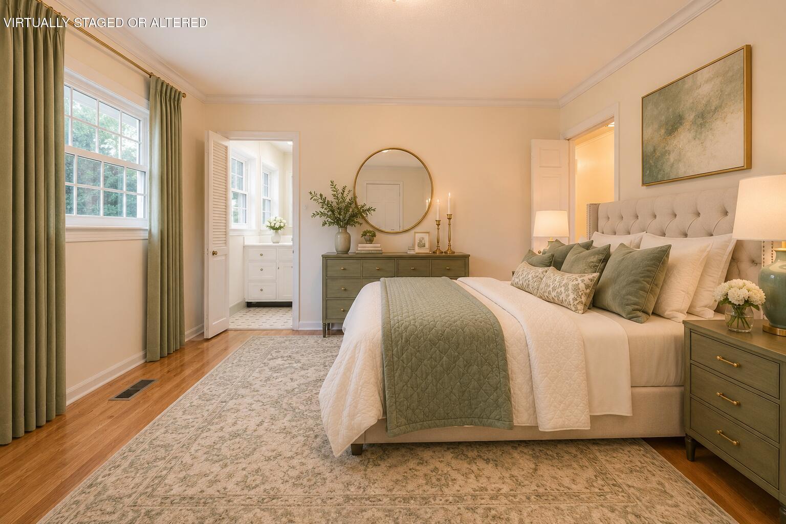 5805 North Park Road Hixson, TN 37343 - Photo 19 of 44 Virtually Stage Main Bedroom - N Park