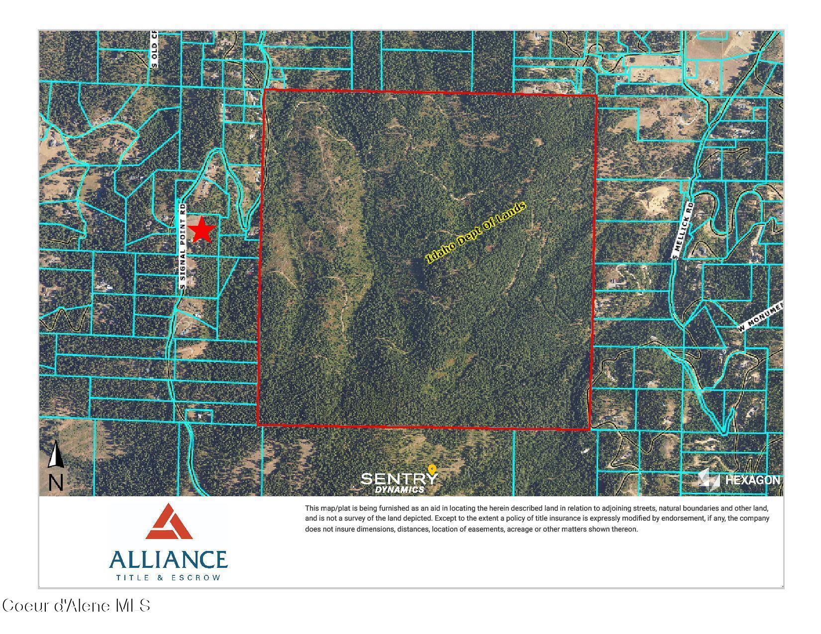 3018 South Signal Point Road Post Falls, ID 83854 - Photo 57 of 117 Aerial showing ID Dept of Lands option 3