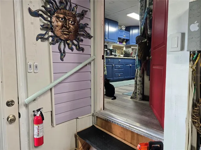 a view of entryway and hall