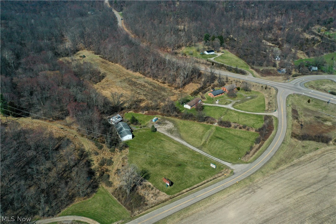 10345 Marne Road Frazeysburg, OH 43822 - Photo 1 of 50 Birds eye view of property with a rural view