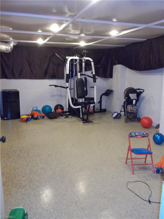 9380 Antioch Church Road Rural Hall, NC 27045 - Photo 13 of 15 Playroom in the basement