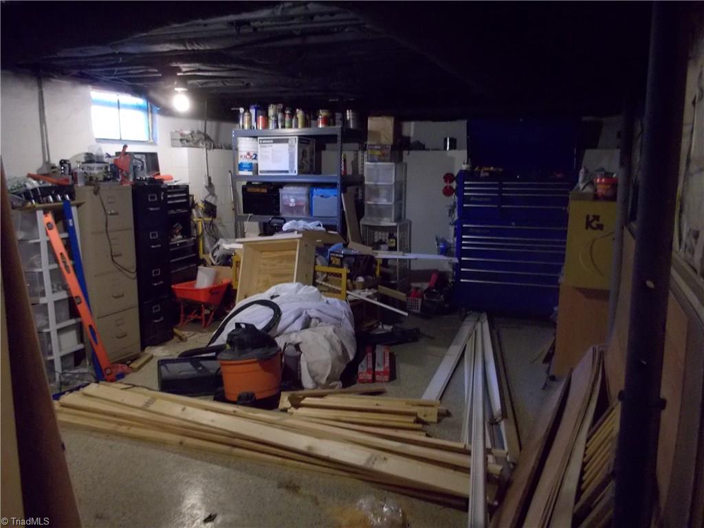9380 Antioch Church Road Rural Hall, NC 27045 - Photo 14 of 15 work room in the basement