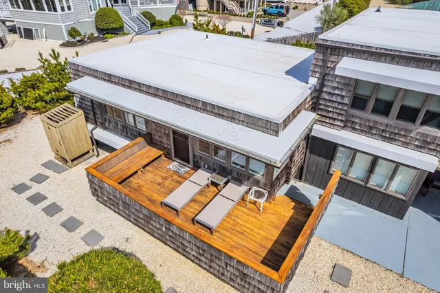 a view of balcony with furniture