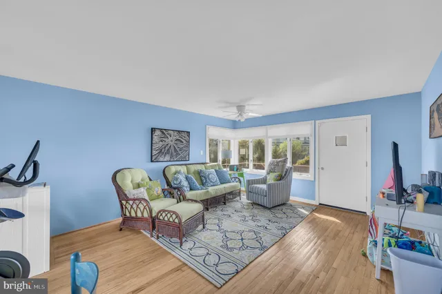 a view of a terrace with sitting area