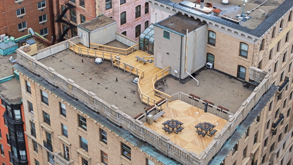 21 Beacon Street, Unit 11L Boston, MA 02108 - Photo 17 of 23 an aerial view of a building