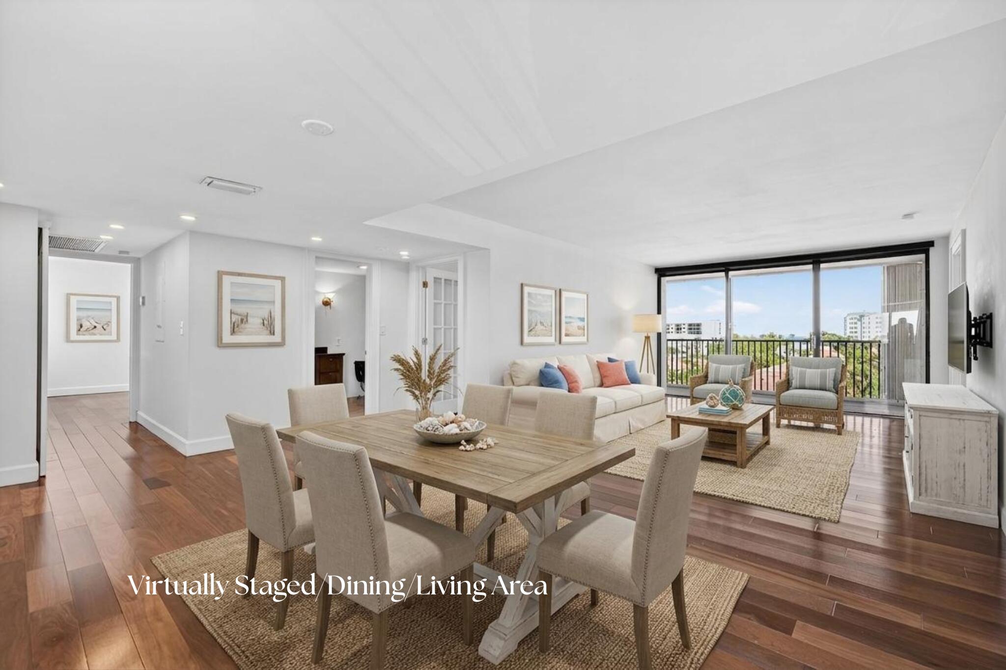 1605 Highway 1, Unit 504M3 Jupiter, FL 33477 - Photo 13 of 63 Dining-Living area - virtually staged
