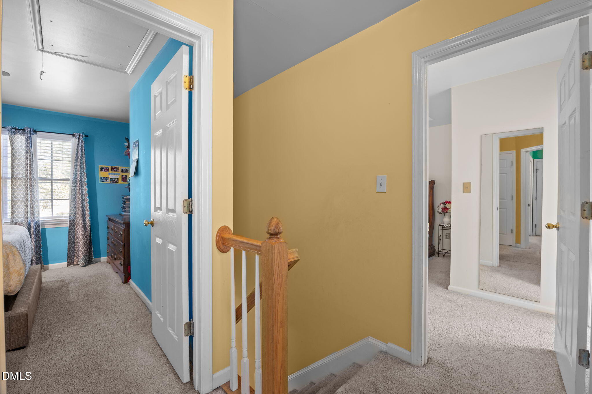1758 Rowsby Court Wake Forest, NC 27587 - Photo 20 of 48 a view of a hallway with closet and bathroom
