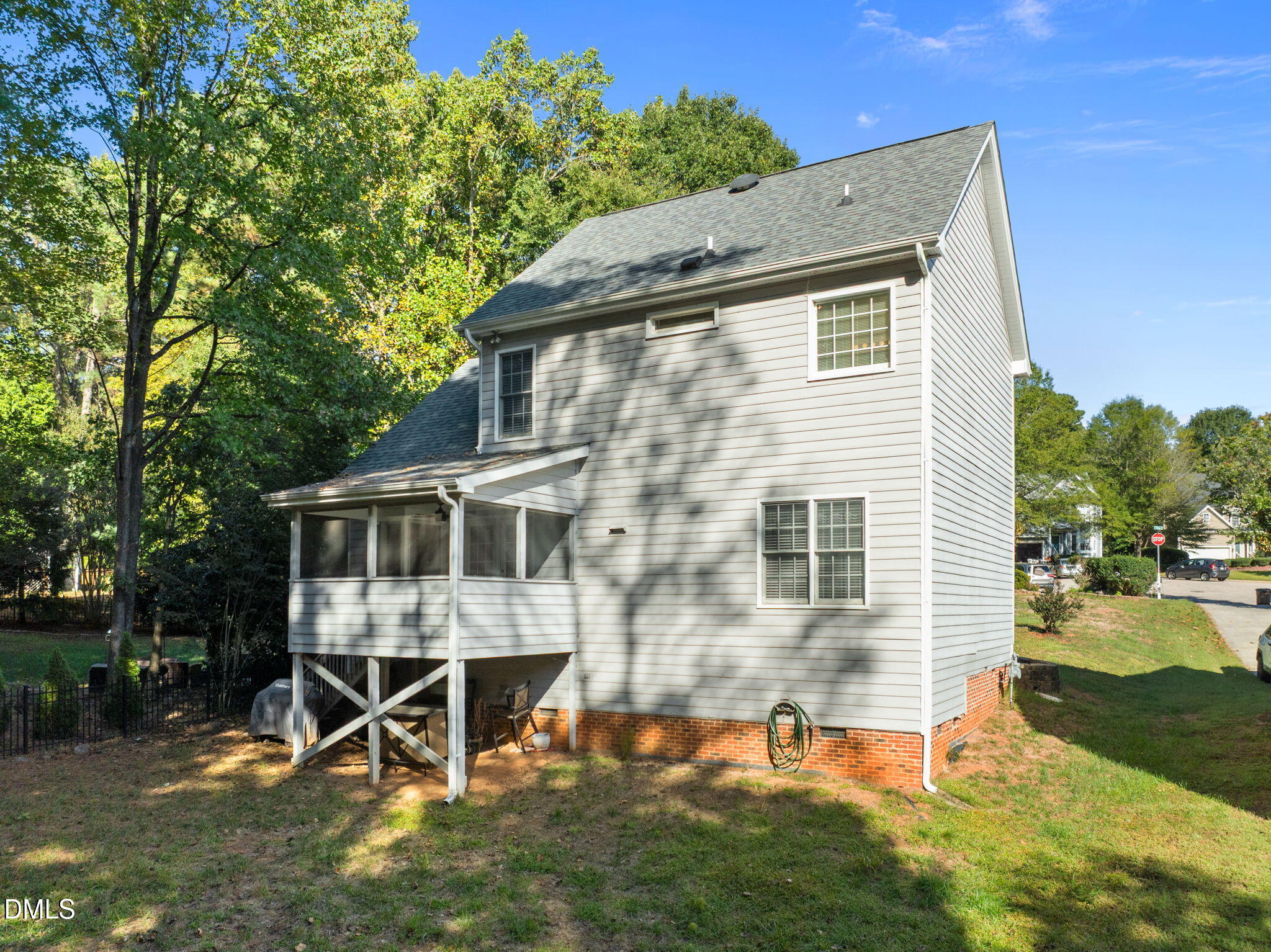 1758 Rowsby Court Wake Forest, NC 27587 - Photo 39 of 48 a view of house with backyard