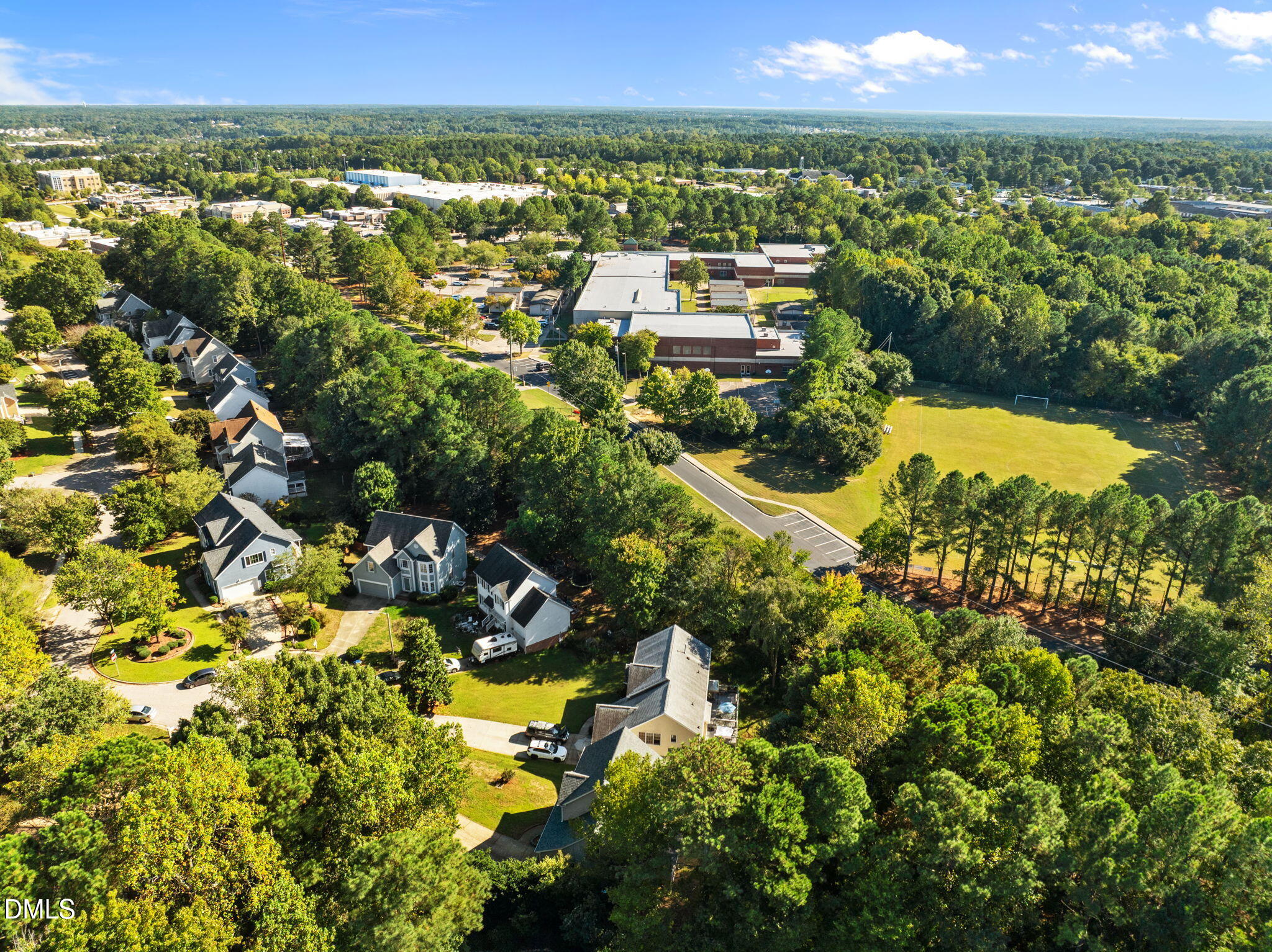 1758 Rowsby Court Wake Forest, NC 27587 - Photo 46 of 48 a view of a city