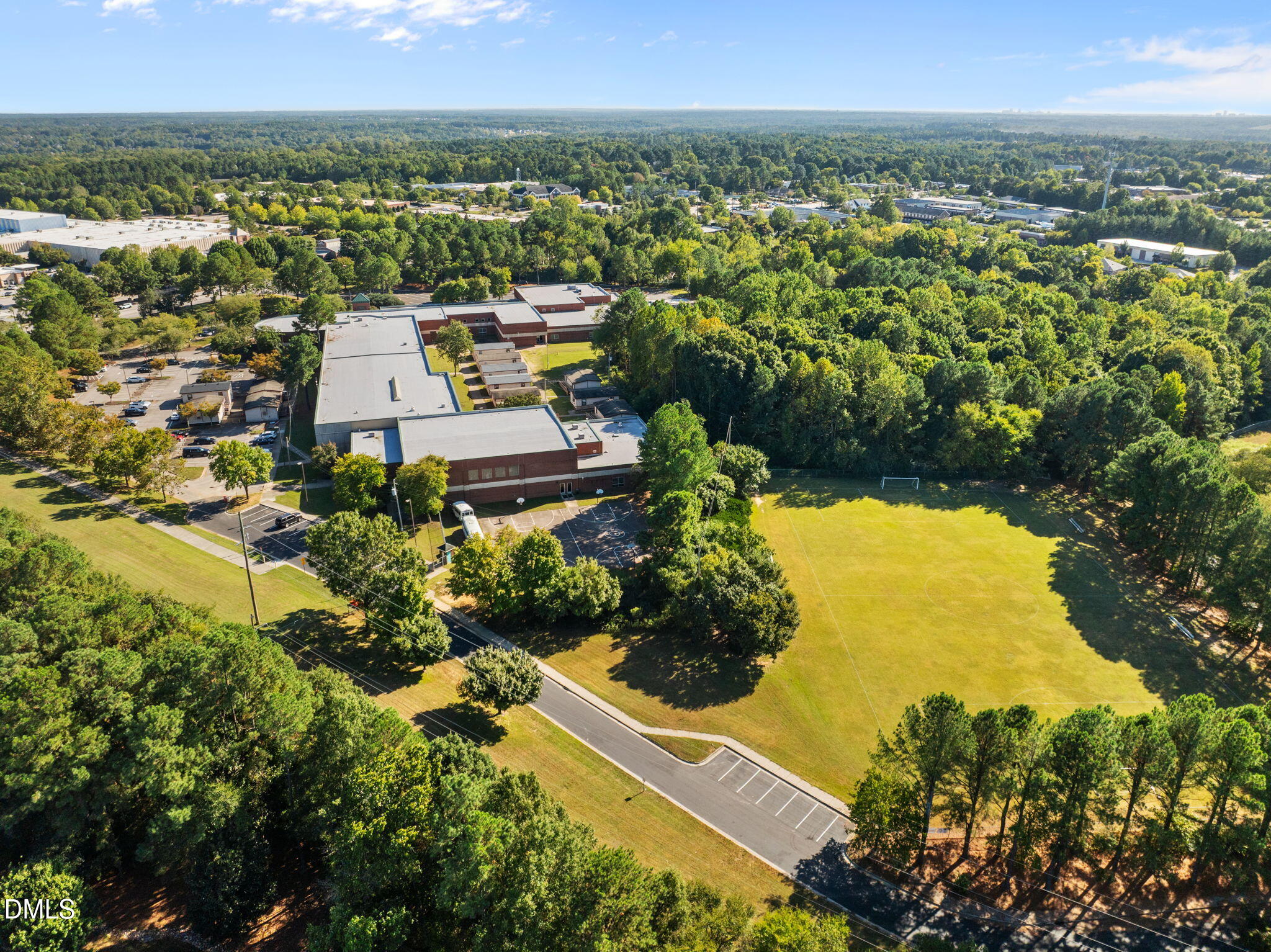 1758 Rowsby Court Wake Forest, NC 27587 - Photo 47 of 48 aerial view of a city