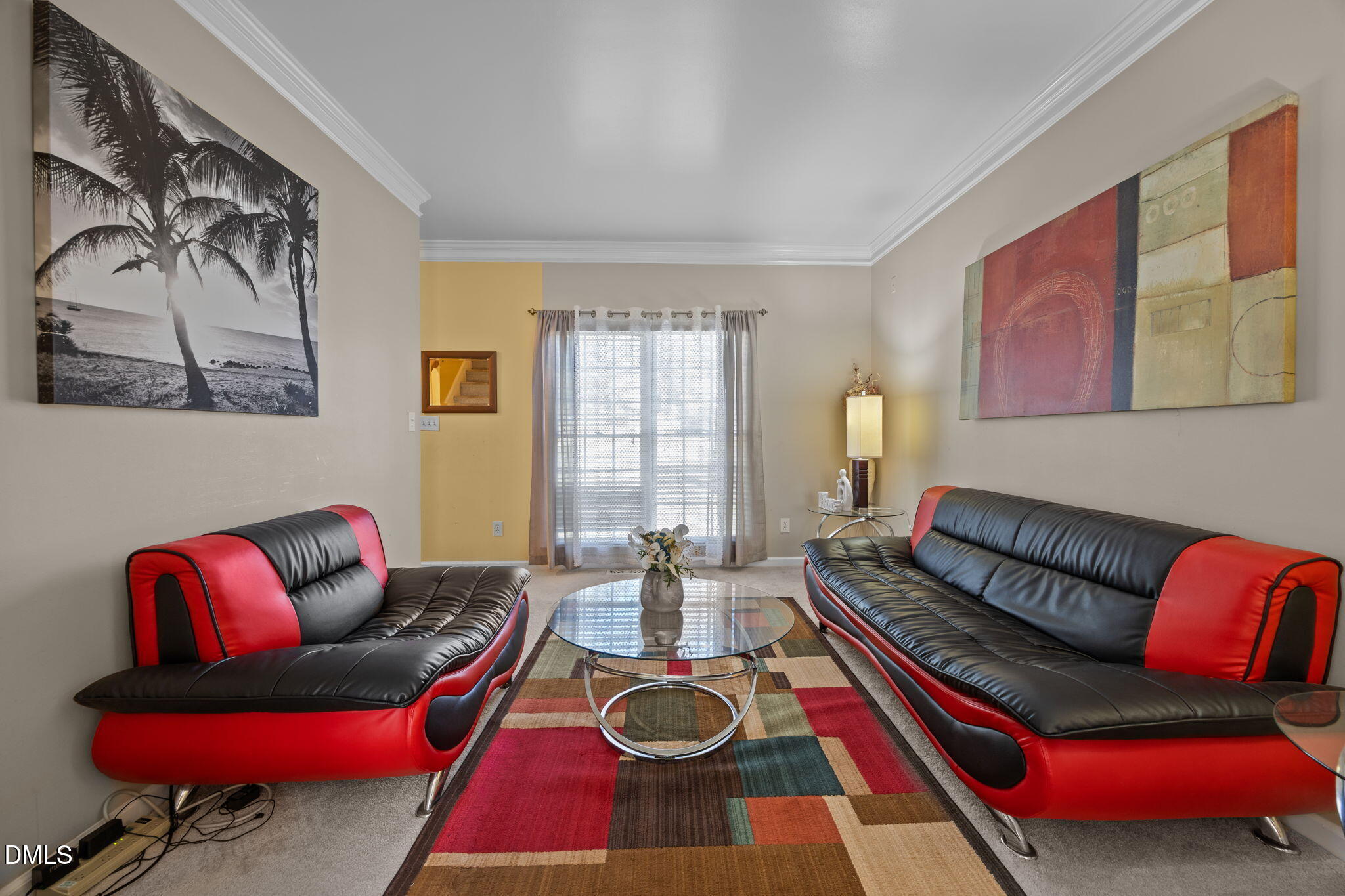1758 Rowsby Court Wake Forest, NC 27587 - Photo 6 of 48 a living room with furniture and a rug