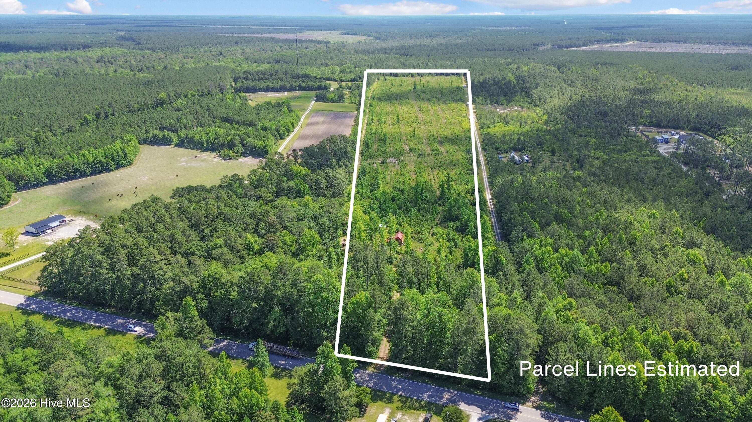 5840 Green Swamp Road Northwest Ash, NC 28420 - Photo 23 of 64 Parcel Lines Estimated 33