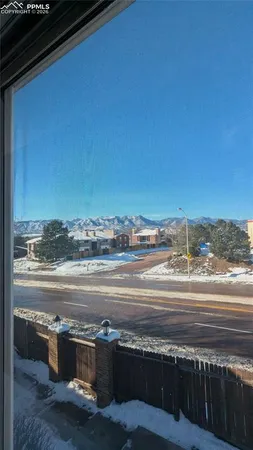 a view of city and ocean